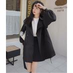 トレンチコート コート ミディ丈トレンチコート レディース