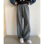  тренировочный брюки джерси [25 год осень-зима новый продукт ] центральный si-m тренировочный длинные брюки relax низ прекрасный ножек видно женский 