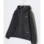 パーカー 2025AW LOGOS/ロゴス フリース ワンポイント刺繍 チロリアンテープ パーカー フーディー スナップジャケット レディース