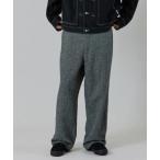 ショッピングOUTDOOR パンツ 「UNFRM OUTDOOR STANDARD:ユニフォームアウトドアスタンダード」BRITISH VINTAGE TWEED WIDE PA