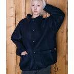 ショッピングcoach ブルゾン アウター rehacer : Wool Bonding Coach Jacket  / ウール ボンディング コーチジャケット レディース