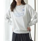 トレーナー スウェット UMBRO・alotta別注/裏毛ゆるスウェット レディース