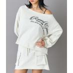 セットアップ ワンショルダー トッ