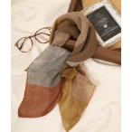 スカーフ バンダナ PULUTOARLE コットンスクエアスカーフ レディース