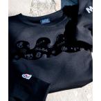 tシャツ muta MARINE/ムータ マリン/別注 Emboss Frocky LS TEE メンズ