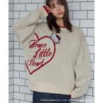 ニット セーター 「Sanrio characters/サンリオキャラクターズ」別注 アソートデザイン オーバーサイズ ニットプルオーバー レディース