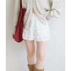 パンツ フリルショートパンツ レディース