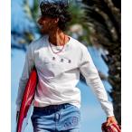 tシャツ muta MARINE/ムータ マリン/別注 Three America Heart LS TEE メンズ