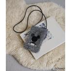 ショッピングミッキー ショルダーバッグ バッグ 「MICKEY(ミッキー) 」ラメスマホショルダー レディース