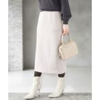 ショッピングスウェード スカート 「2025AW」スウェードライクナロースカート/洗える