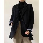 ショッピングピーコート ピーコート pコート DECADE CLASSIC ウール100%テーラードコート レディース