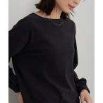 tシャツ ふんわりコーデュロイ素材プルオーバー レディース