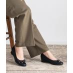 パンプス メタルアクセントリボンハーフウエッジパンプス(204-59129)JELLY BEANS(ジェリービーンズ)