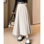 スカート プリーツロングスカート