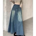 スカート デザインデニムスカート