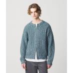 ショッピングARROWS カーディガン スラブ クルーネック ジップ カーディガン メンズ