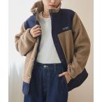 ショッピングアウター ブルゾン アウター 「PARKNIK（パークニック）」切替ボアブルゾン レディース