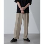 [NANO universe] брюки S бежевый мужской 