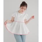 「Fit more」 半袖Tシャツ FREE ホワイト レディース