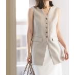 「NOBLE」 ベスト - ベージュ レ