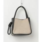 ショッピングエナメルバッグ 「ADAM ET ROPE'」 ハンドバッグ - ブラック レディース