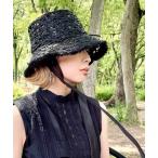 ショッピング麦わら帽子 「ORIENT MILLINERY」 ハット FREE ブラック レディース