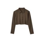 カーディガン 2piece polo tops レディース