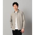 ショッピングコムサ シャツ ビーガンスエード　レギュラーカラーシャツ メンズ