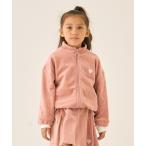 ショッピングベロア ブルゾン アウター ベロアトラックジャケット キッズ 子供服 女の子