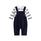 ベビー服 ロンパース BABY コーデュロイダンガリーセット