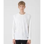 tシャツ パイルジャカードシャドーチェックカットソー メンズ