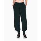 スウェットパンツ ジャージ 「A|X アルマーニ エクスチェンジ」AXロゴ リブポイント スウェットジョガーパンツ レディース