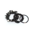 ヘアゴム パール付きヘアゴム3点セット / 598426