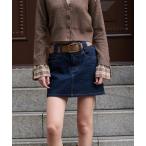 スカート stitch denim sk