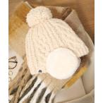 ニット帽 ニットキャップ SCANDINAVIAN FOREST　耳当て付きニット帽 レディース