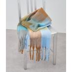 マフラー ストール ロングチェックマフラー レディース