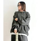 トレーナー スウェット 「notch. by yui 」ダメージ加工スウェット レディース