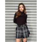 ショッピングショートパンツ パンツ ラメツイードショートパンツ レディース