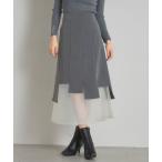 スカート ランダムレイヤースカート