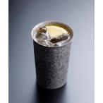 タンブラー 「kuros'オリジナル」チタン二重タンブラー 窯創り 広口小 シルバー 300ml 桐箱入り