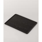 ショッピングランチョンマット ランチョンマット 木製トレー プレイスマット ウィロー 黒 L