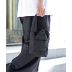 ショッピング巾着 ハンドバッグ 「kuros’オリジナル」ふかふか塩縮ナイロンミニ巾着バッグ 豊岡製