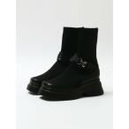 ショッピングバッグインバッグ ブーツ 「Bella Lume(ベッラルーメ)」ニットスニーカーブーツ レディース