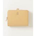 ショッピングがま口 財布 「 NATURAL BEAUTY BAG ＆ WALLET 」 クレ がま口 2つ折り財布 本革 レディース メンズ