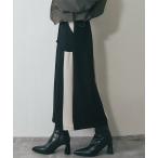 ショッピングロングスカート スカート 配色ロングスカート