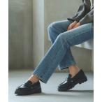 ショッピングラウンド パンプス ABC SELECT エービーシーセレクト VOLUME LOAFER 「2WAY」ボリュームローファー（コラボ） W5070 BLACK