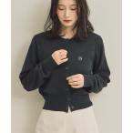 カーディガン エンブレムベーシックカーディガン レディース