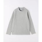 tシャツ コットン メランジ ワッフル モックネック カットソー「A DAY IN THE LIFE」 メンズ