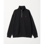  футболка тренировочный [ специальный заказ ] [KANGOL] обратная сторона шерсть половина Zip тянуть over [A DAY IN THE LIFE] мужской 