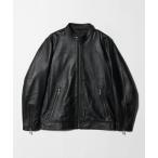 ショッピング革 革ジャン ライダース シープ レザー ライダースジャケット「A DAY IN THE LIFE」 メンズ